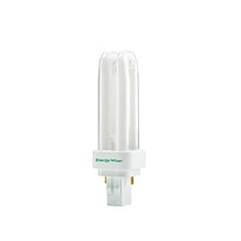 Load image into Gallery viewer, 12PK Bulbrite 524113 CF13D827 13-Watt Compact Fluorescent T4 Quad Tube 2-Pin, GX23-2 Base, Warm White
