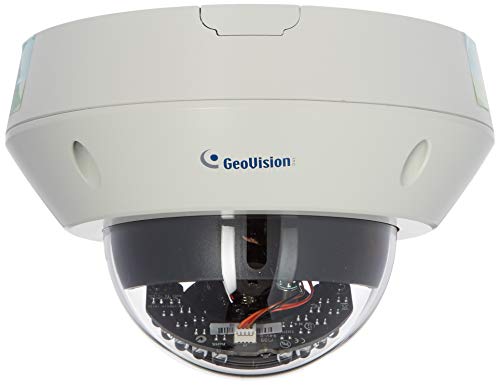 Geovision GV-EVD2100 2MP H.264 Super Low Lux WDR IR Vandal Proof IP Dome (White)