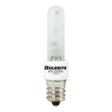 Load image into Gallery viewer, Bulbrite KX40FR/E12 40W KX-2000 Krypton/Xenon T3 Frost Bulb, Candelabra Base (10 Pack)
