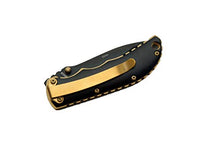 Load image into Gallery viewer, Rite Edge 211193-EK Elk Folding Knife, Black/Gold
