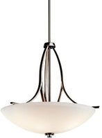 Kichler 42561BPT, Granby Large Bowl Pendant, 3 Light, 300 Total Watts, Brushed Pewter