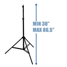 Load image into Gallery viewer, LimoStudio Photo Studio Overhead Boom Light Stand Kit with Counter Weight Sand Bag, Carry Case, AGG1747
