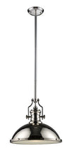 Load image into Gallery viewer, Elk 66118-1 Chadwick 1-Light Pendant, 14-Inch, Polished Nickel
