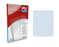 atFoliX Screen Protection Film Compatible with Garmin GPS 72 Screen Protector, Ultra-Clear FX Protective Film (3X)