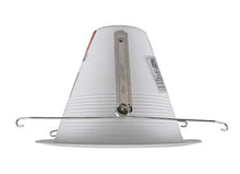 Load image into Gallery viewer, Nicor Lighting 6 Inch White Wet Location Rated Cone Baffle Trim, Fits 6 Inch Housings (17550 Awl)
