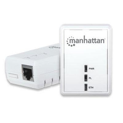 Mht506670   Manhattan Home Plug Av500 Adapter Starter Kit (2 Adapters)