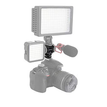 Load image into Gallery viewer, AFVO Metal Triple Hot Shoe Camera Shoe Bracket for Flash Lights, Microphones, Audio Recorder
