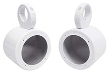 Load image into Gallery viewer, Rockville MAC525W 5.25&quot; White Marine Wakeboard Tower Speaker Pod Enclosures

