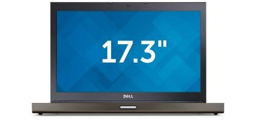 Dell Precision M6800 17.3in Laptop Business Notebook (Intel Core i7-4810MQ, 16GB Ram, 1TB HDD, Nvidia Quadro K4100M, HDMI, DVD-RW, WiFi, Express Card) Win 10 (Renewed)