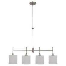 Load image into Gallery viewer, Sea Gull Lighting 66952-962 Stirling Four-Light Island Pendant Hanging Modern Light Fixture, Brushed Nickel Finish

