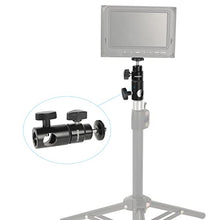 Load image into Gallery viewer, CAMVATE Light Stand Mount Articulated 1/4&#39;&#39;-20 Mini Ball Head for Monitor/LED Light - 1952
