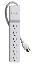 Load image into Gallery viewer, Belkin BE10600010 Home/Office Surge Protector, 6 Outlets, 10 ft Cord, 720 Joules, White
