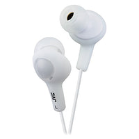 JVC HAFX5W Gumy Plus Inner Ear Headphones (White)