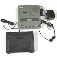 Load image into Gallery viewer, Dictaphone 3740 Microcassette Transcriber --- Complete with Foot Control and Comfort-Fit Headset
