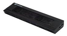 Load image into Gallery viewer, Silverstone NB02B Aluminum Notebook Docking Station w/Cooling Fan (Black)
