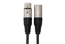 Load image into Gallery viewer, Hosa DMX-520 5-Pin 2-Conductor XLR5M to XLR5F DMX-512 Cable, 20 Feet
