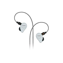 Load image into Gallery viewer, Fostex In-Ear Stereo Headphones with Detachable Cable and Microphone, Clear White (TE-04WH)
