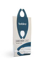 Load image into Gallery viewer, Bobino Cord Wrap - Large - Petrol - Stylish Cable and Wire Management/Organizer
