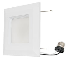 Load image into Gallery viewer, Westgate Lighting 9 Watt 4&quot; Inch Recessed Lighting Kit with Baffle Trim - Square Shaped LED Retrofit Downlight - Premium Dimmable Light Fixture - Best Ceiling Lights - (1 Pack 3000K Soft White)
