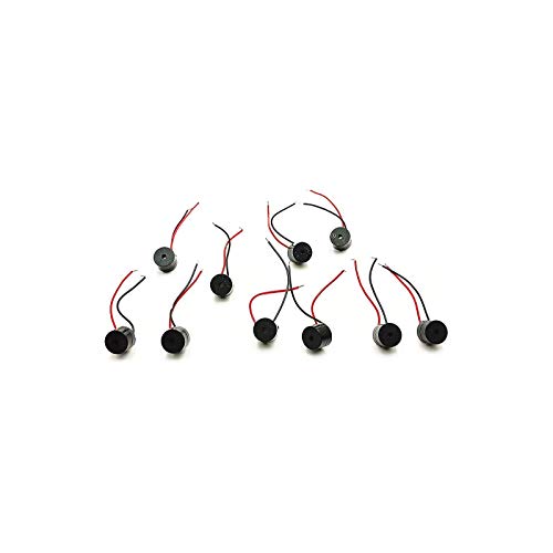 10PCS DC 12V Wired Connector Active Electronic Buzzer 85dB