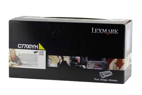 Lexmark C7700YH Print Cartridge Return Program 10
