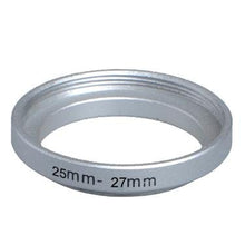 Load image into Gallery viewer, 25-27 mm 25 to 27 Step up Ring Filter Adapter
