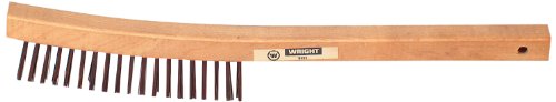 Wright Tool 9493 14-Inch Long Scratch Brush, 6-Inch