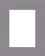Load image into Gallery viewer, Pack of (5) 24x36 Acid Free White Core Picture Mats Cut for 20x30 Pictures in Ocean Grey
