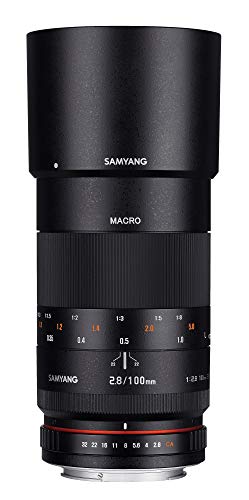 SAMYANG 1112301101 100 MM F2.8 Lens for Canon EOS