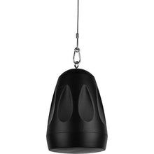 Load image into Gallery viewer, Dayton Audio WP4BT 4&quot; IP66 Indoor/Outdoor Pendant Speaker Pair 70V/100V with 8 Ohm Bypass Black
