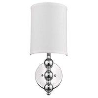 Trend Lighting TW6358 St Clare Ada Wall Sconce, Polished Chrome Finish