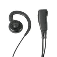 PRYME Pro-Grade Earhook Earpiece for HYT TC320 Compact Radio w/ Locking Screw