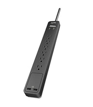 Load image into Gallery viewer, Apc Power Strip Surge Protector With Usb Ports, P6 U2, 1080 Joules, 6 Outlet Power Strip
