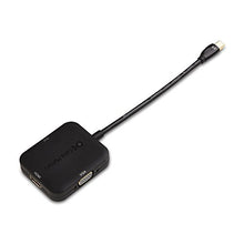 Load image into Gallery viewer, Cable Matters Mini Display Port To Hdmi Adapter With Vga And Dvi 3 In 1 Adapter In Black   Thunderbol
