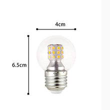 Load image into Gallery viewer, Small Size A19 110V 5W LED Bulbs E26 Warm White Not Dimable D1.57&quot; H2.56&quot; 3 Pack
