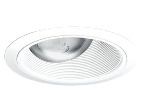 Juno Lighting 264W-WH 6-Inch PAR30 Adjustable Tapered White Baffle with White Trim