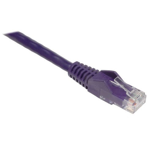 Tripp Lite Cat6 Gigabit Snagless Molded Patch Cable (RJ45 M/M) - Purple, 125-ft.(N201-125-PU)