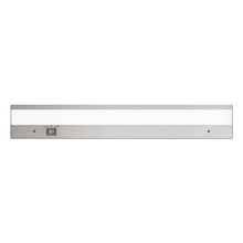 Load image into Gallery viewer, WAC Lighting BA-ACLED18-27/30AL Duo ACLED Dual Color Option Bar in Brushed Aluminum Finish; 2700K and 3000K, 18 Inches
