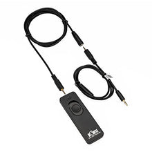 Load image into Gallery viewer, Kiwifotos RR-100 Remote Shutter Release Cord for Fuji Fujifilm X-T5 X-T4 X-T3 X-T2 X-T1 X-T30 X-T20 X-T10 X-T100 X100V X100F X100T X-PRO3 PRO2 X-H1 X-H2 X-H2S GFX 100 GFX 50S GFX 50R X-E3 X-A5 &amp; More
