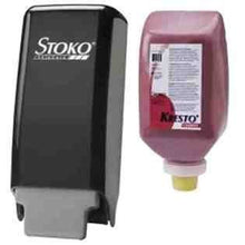 Load image into Gallery viewer, Stoko 99027568 Cherry Hand Cleaner, Trial Pack (1 Dispenser, 2,000ml Softbottle)
