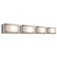 Jesco Lighting WS307H-4BI BRIC Line Voltage Series 307 4-Light Wall Sconce, Birch