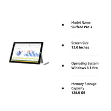 Load image into Gallery viewer, Microsoft Surface Pro 3 (128 GB, Intel Core i5) (Renewed)
