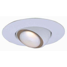 Load image into Gallery viewer, Commercial Electric 6 in. R30 White Recessed Eyeball Trim CAT603WH T3
