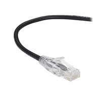 Load image into Gallery viewer, Black Box Network Services C6PC28-BK-05 Slim-Net Cat6 250-Mhz 28-Awg Stranded Ethernet Patch Cable - Unshielded, PVC, Sn
