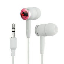 Load image into Gallery viewer, GRAPHICS &amp; MORE Black Cat Valentines Heart Rose Petals Love Novelty in-Ear Earbud Headphones
