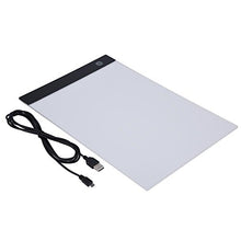 Load image into Gallery viewer, Yosoo- Light Tracing Drawing Board, A4 USB LED Light Stencil Board Light Box Tracing Drawing Board with USB Cable (3-Level Adjustable Brightness)
