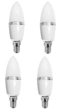 Load image into Gallery viewer, 12W LED Candelabra Light Bulbs 12W LED Candle Bulbs E14 Non-Dimmable LED Chandelier Bulbs,100W Incandescent Bulbs Equivalent,Daylight White 6000K,E14 Small Base,Non-Dimmable,Pack of 4
