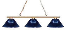 Load image into Gallery viewer, Z-lite 155-3pb-ardb Sharp Shooter Polished Brass 10&quot; Tall Island Lighting Fixture

