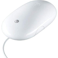 Apple Mighty Mouse Wired (A1152) - USB Wired Optical Mouse for Computers (Renewed)