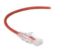 Black Box Corporation C6PC28-RD-10 10Ft Red Cat6 Slim 28Awg Patch